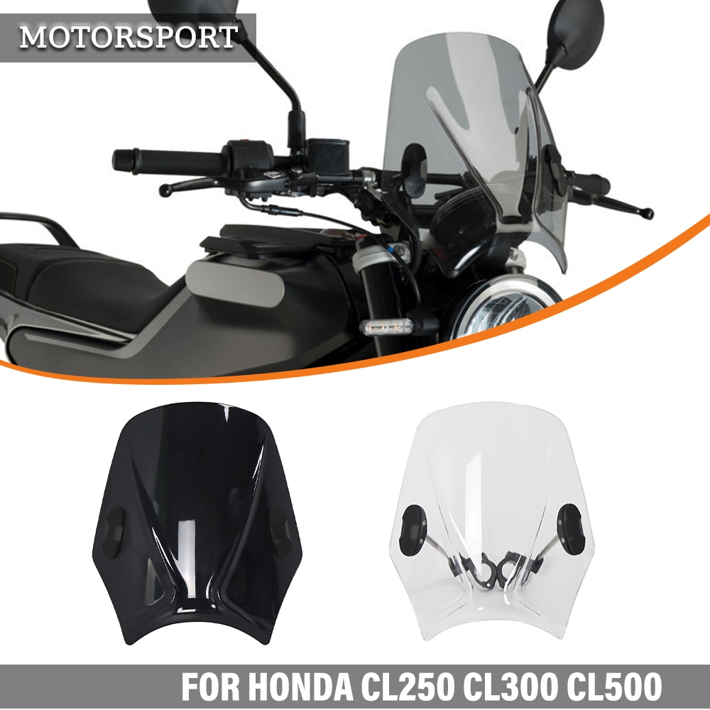 Dành Cho Xe Honda CL250 CL300 CL500 2023 CL 250 300 500 Xe Máy Xe Máy Đa Năng Kính Chắn Gió