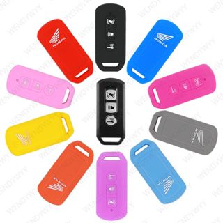Vỏ silicon 3 nút bảo vệ chìa khóa xe máy thích hợp cho Honda Vario 150 125 Pcx 150