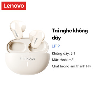 Tai nghe Bluetooth Lenovo LP19 Tws Tai nghe không dây Hifi Stereo Chống nước Khử tiếng ồn thông minh Mini có micrô