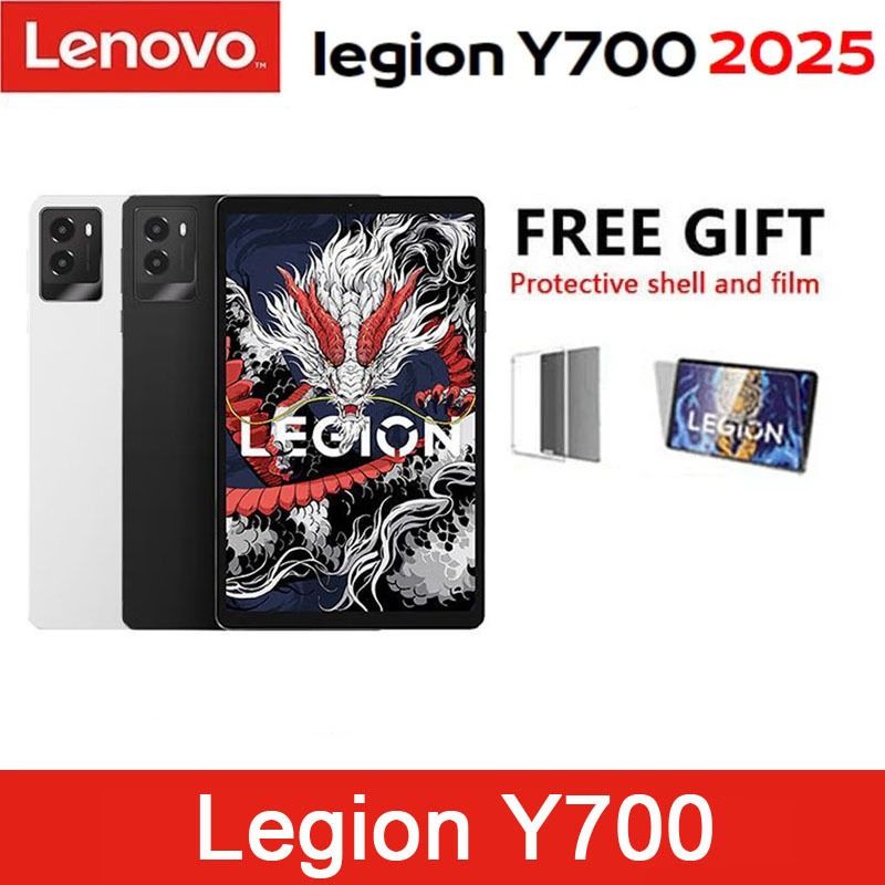 [Vỏ miễn phí & Kính cường lực] Máy tính bảng chơi game Lenovo Legion Y700 2025 Gen 3 / Y700 2026 Gen