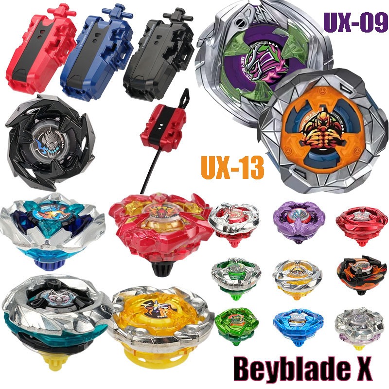 Beyblade x Samurai Sabre Bộ hoàn chỉnh Beyblade x Launcher Grip Đồ chơi Quà tặng