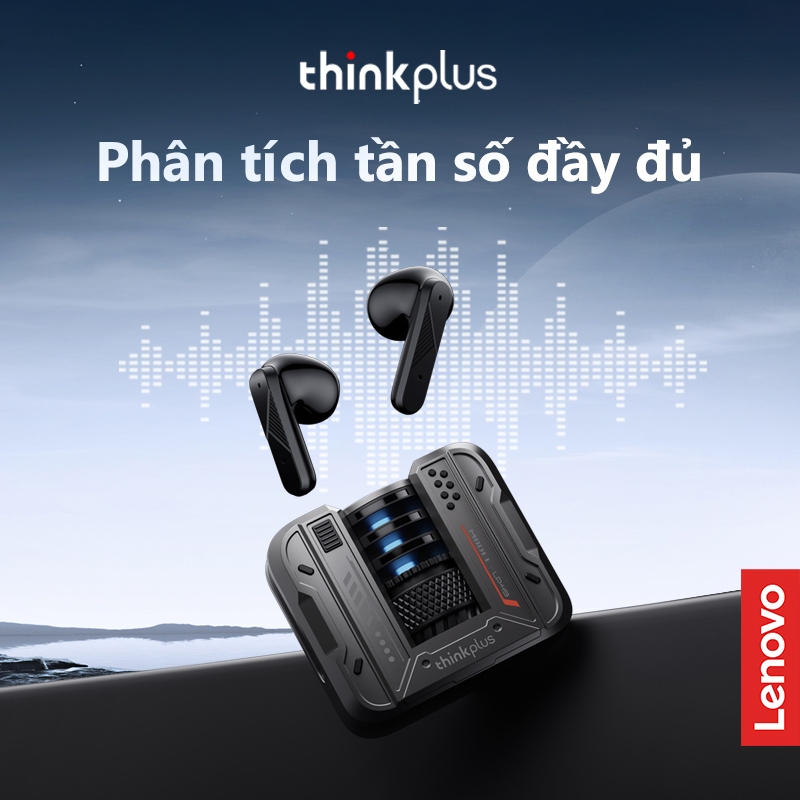Tai nghe Bluetooth Lenovo LP49 Chống thấm nước thể thao Giảm tiếng ồn thông minh Mic Bluetooth 5.4 | BigBuy360 - bigbuy360.vn