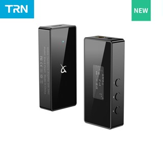  Bộ giải mã âm thanh kỹ thuật số Hi-Fi di động TRN Black Pearl 3.5 + 4.4 Đầu ra kép CS43131 PCM 384kHz 32Bit DSD256 Bộ khuếch đại tai nghe DAC 