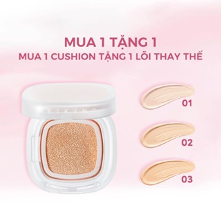 【MEIKING  Phấn nước/Cushion Meiking – Kiềm dầu, kháng nước, che khuyết điểm vượt trội (10g, kèm 1 lõi thay thế)
