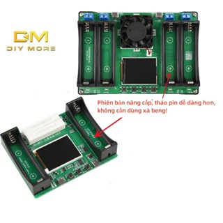 Mô đun DIYMORE kiểm tra dung lượng pin 18650 một / bốn kênh cổng Type-C tự động tiện dụng