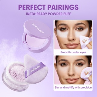 Phấn phủ Sheglam Face & Under Eye 2 Trong 1 Kiểm soát dầu không thấm nước  lâu trôi 14g