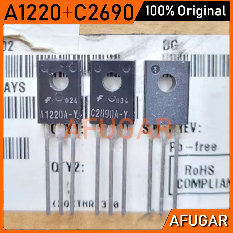 5 Cái 2SA1220 2SC2690 KSA1220AY KSC2690AY A1220 C2690 Mới nguyên bản