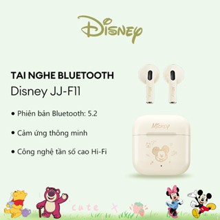 Tai nghe không dây bluetooth Disney F11 chống thấm nước giảm tiếng ồn tích hợp mi cờ rô phong cách thể thao