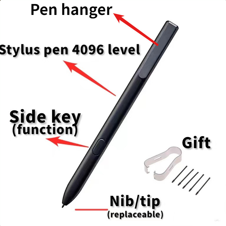 Stylus cho Boox Nova Air 2 3 Max Lumi và Tablet Note Air 3 X2 Pro với bút điện từ thụ động 4096 cấp độ