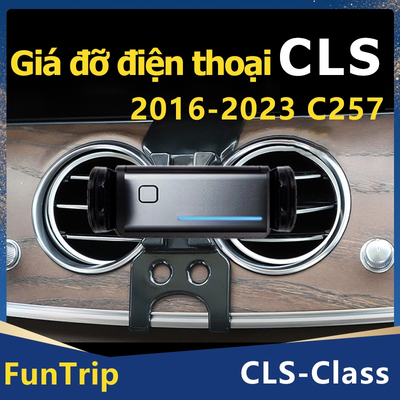 Giá đỡ điện thoại ô tô tự động lật phù hợp cho CLS (2018-2024) C257 CLS350 / CLS400 / CLS450 / CLS53