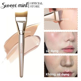  Cọ Tán Nền Mảnh Dẹt vàng Minijume Giúp Bạn Sở Hữu Lớp Nền Căng Mướt Và Mịn 