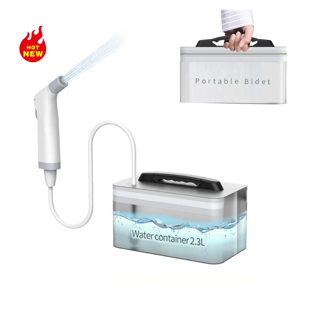 Bidet Du Lịch Di Động Điện Bidet Sạc Shataf Tay Bidet Mông Xịt Vệ Sinh Cá Nhân Vệ Sinh Du Lịch Cắm T