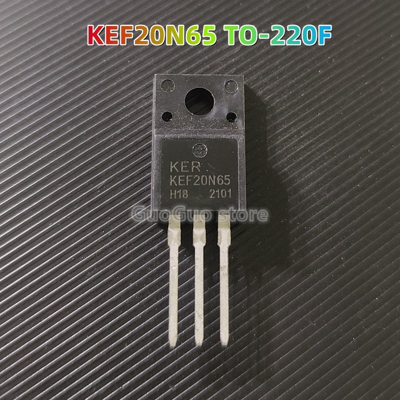 KEF20N65 TO-220F KER 5 chiếc 20N65 TO220F 20A / 650V N-Channel MOSFET Transistor Mới pxa9