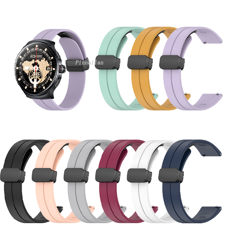 Dành cho Dây đeo khóa gấp từ tính bằng silicon Aolon Prime 3 / Curve / GT5pro — 22mm Szie