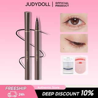 Judydoll bút kẻ mắt không thấm nước, đầu bút siêu mịn, nhanh khô, lâu trôi và không lem, màu đen, nâu/bút kẻ bọng mắt 2 đầu/mi dưới/judydoll/siêu mảnh/nước/bút vẽ bọng mắt/cọ kẻ/chì kẻ bọng mắt/eyeliner/