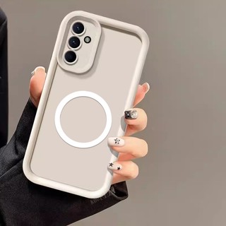 Ốp Lưng Cho Samsung Galaxy M14 M34 M54 M15 M55 5G Tấm Thu Hút Từ Tính Vỏ Điện Thoại Bìa Mềm