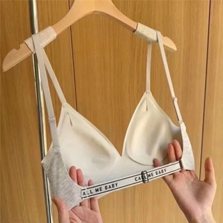 [Áo ngực hở lưng] Áo ngực đệm mềm mại thời trang gợi cảm cho bé gái Quần lót thoải mái dành cho nữ Đồ lót không dây Áo ngực nữ