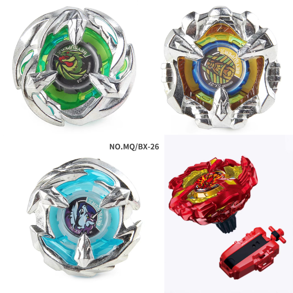 Phoenix Wings Beyblade X BX-23Beyblade Xtreme có tay cầm phát Beyblade Burst Set Đồ chơi trẻ em Quà 