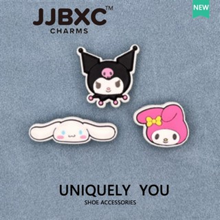 JJBXC Charm phụ kiện dép cross Khóa Trang Trí Trên Giày Độc Quyền Thích Ứng Chính Thức Kulomi/Melody/Jade/Guigou, Thiết Kế Độc Đáo  Sticker Dép Cross