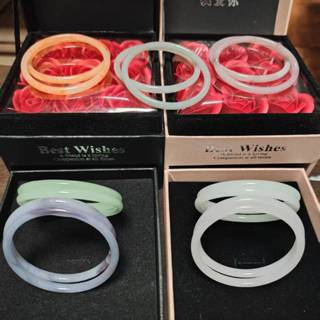 Vòng Tay Đính Hạt Ngọc Bích Nhân Tạo Một Bước Phong Cách Mới Cho Nữ