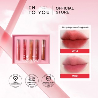 INTO YOU Bộ Quà Tặng Son Bóng Nước Mini Điểm Nhấn Mới