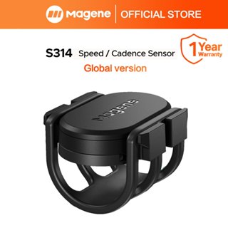 Magene S314 Cảm Biến Nhịp Tốc Độ Đi Xe Đạp Đồng Hồ Tốc Độ Cho Xe Đạp Máy Tính Xe Đạp ANT + Bluetooth Mô Hình Kép Đồng Hồ Đo Tốc Độ Garmin Không Dây Cho Xe Đạp