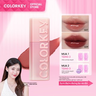 Colorkey Phiên bản giới hạn, Son lì mềm mịn, Son bóng làm đầy đặn 3D