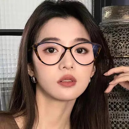 🍥jellycuty🍥Kính Mắt Tam Giác Mèo - Y2K Retro Phong Cách Hàn Quốc Khung Chặn Ánh Sáng Xanh Cho Nữ Và Nam | BigBuy360 - bigbuy360.vn