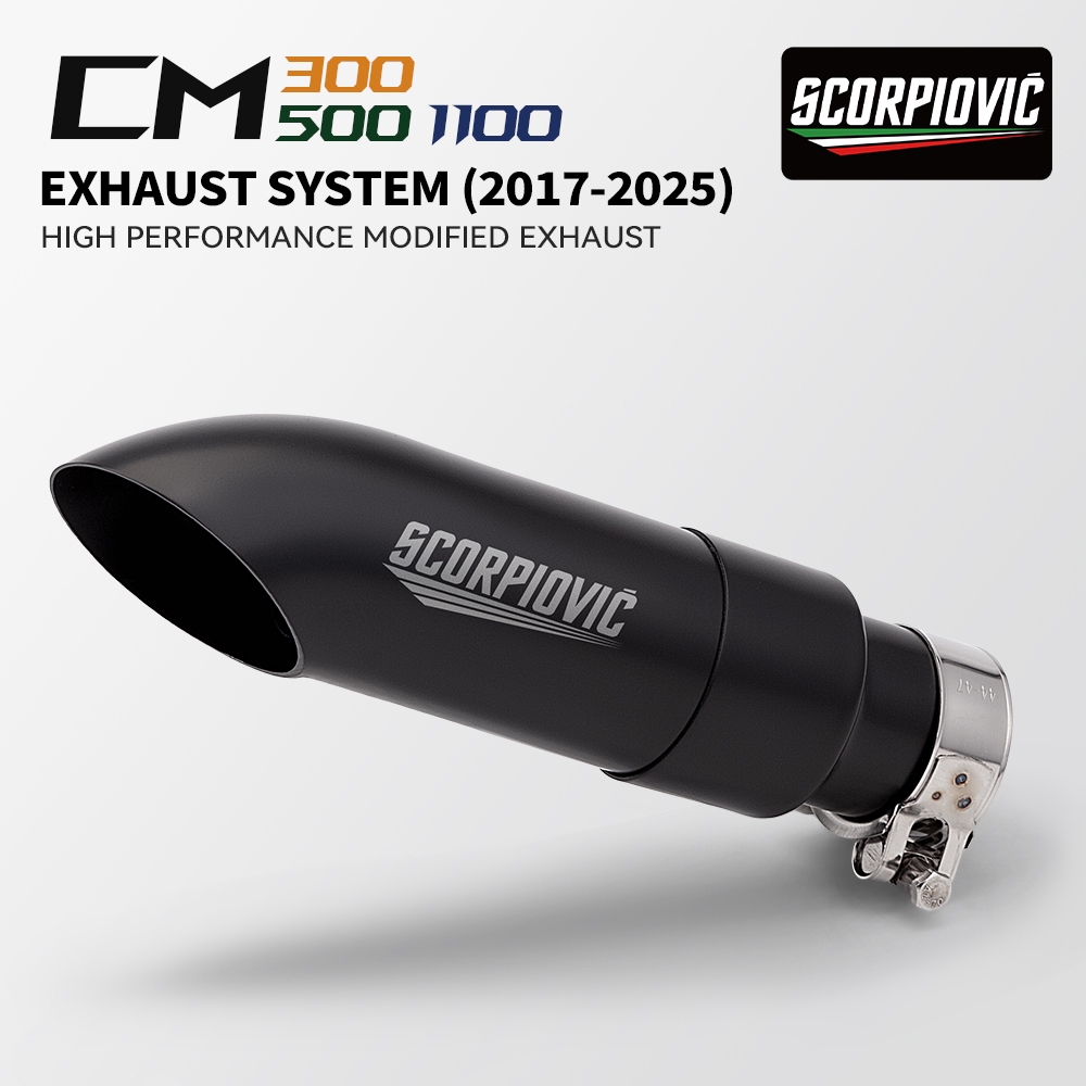 Ống xả xe máy Ống xả ngắn cho Honda Rebel CMX 300 500 CMX300 CMX500 2017-2022