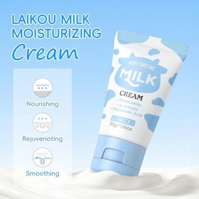 Kem dưỡng ẩm sữa LAIKOU 30g Kết cấu da mịn màng sâu cho da khô