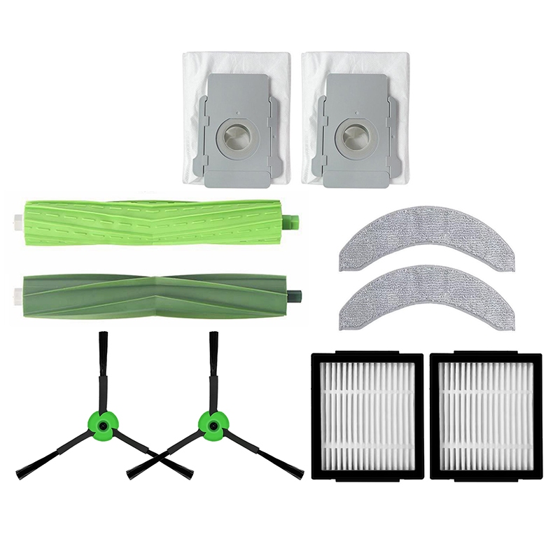 Robot hút bụi bàn chải chính / bàn chải bên / túi bụi / bộ lọc / vải lau nhà tương thích với phụ kiệ