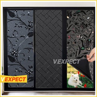 Nhãn dán phim cửa sổ, 100% che sáng, chống nắng phim cửa sổ kính, nhãn dán cửa sổ, giấy dán kính không cần keo