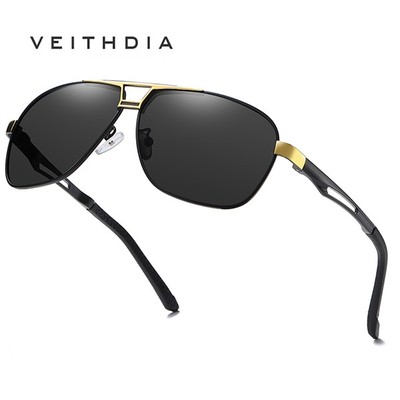 Veithdia Nam Retro Nhôm Magiê Kính Mát Phân Cực UV400 Lái Xe Tầm Nhìn Ban Đêm Kính Mắt Photochromic Kính Chống Nắng Ban Ngày Tầm Nhìn Ban Đêm Z8521