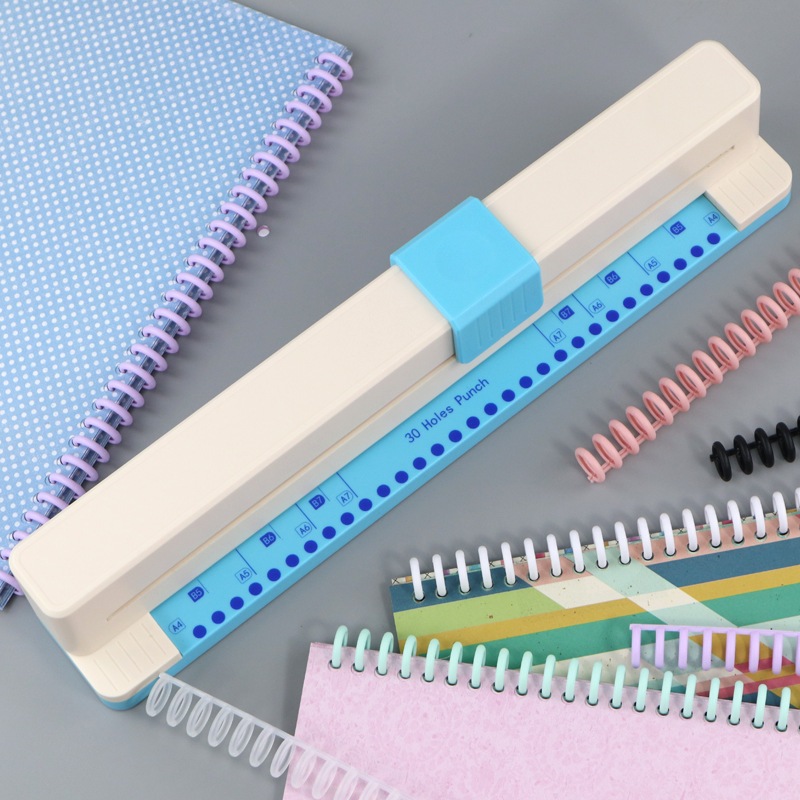 A4 (30 lỗ) B5 (26 lỗ) A5 (20 lỗ) DIY Hole Puncher Loose leaf Hole Punch Handmade Loose leaf Paper Ho