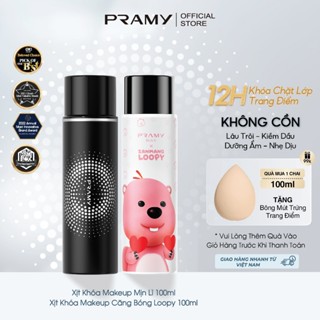 PRAMY Xịt Khoá Nền Cố Định Lớp Trang Điểm Dưỡng Ẩm Lâu Trôi Và Kiềm Dầu 100ml