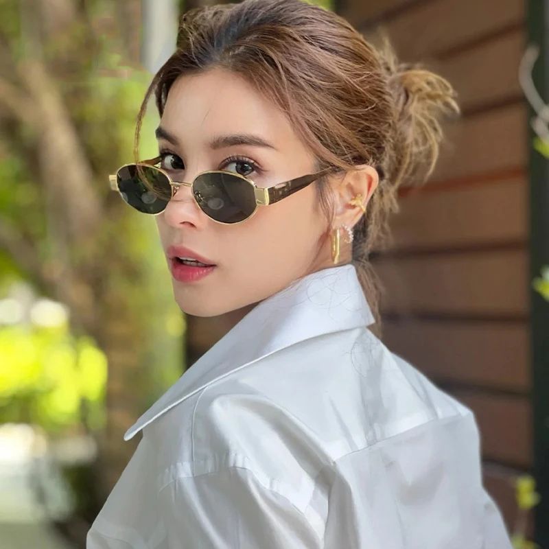 🍥jellycuty🍥Kính râm cổ điển kính hip-hop cá tính dành cho nam / nữ kính râm mô hình khung nhỏ thời trang | BigBuy360 - bigbuy360.vn