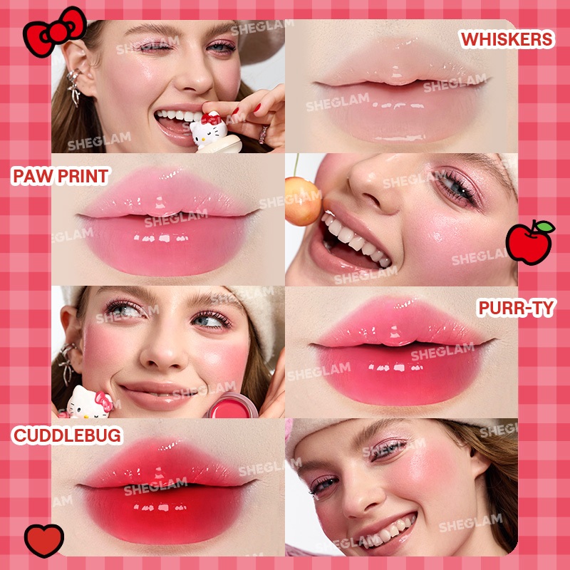 Kem Dưỡng Môi Và Mặt, Kem Dưỡng Ẩm Đa Năng SHEGLAM Hello Kitty, Cấp Ẩm Sâu, Nuôi Dưỡng Da Mịn Màng Cả Ngày | BigBuy360 - bigbuy360.vn