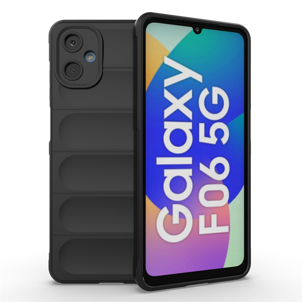 ANTI-DROP AIRBAG Vỏ cảm giác thân thiện với da cho Samsung Galaxy F06 / M06 5G Vỏ mềm điện thoại di 