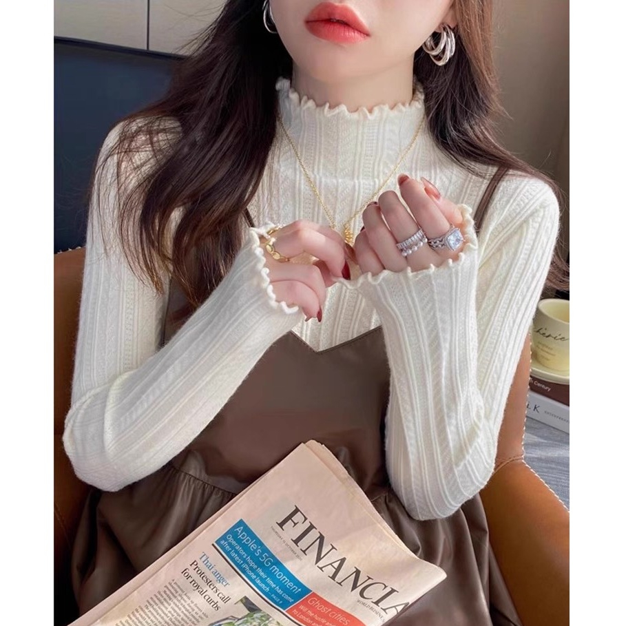 YAYUAN Áo len dài tay của phụ nữ | BigBuy360 - bigbuy360.vn