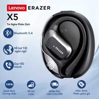 Lenovo Erazer X5 Tai Nghe Bluetooth Dịch Tai nghe Bluetooth 5.4 OWS Tai nghe thể thao IPX5 không dây có Mic Âm thanh mạnh mẽ