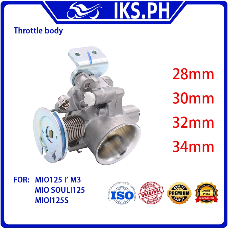 Họng Xăng Cho MIO125 28mm 30mm32mm34mm Dành cho YAMAHA MIO125 I 'M3 MIO SOULI125 MIOI125S