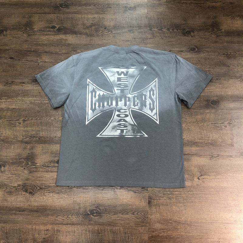 West COAST CHOPPERS 1: 1 Chất Lượng In Hình Vintage Tee Rời Oversize Áo Vintage Áo Cho Nam
