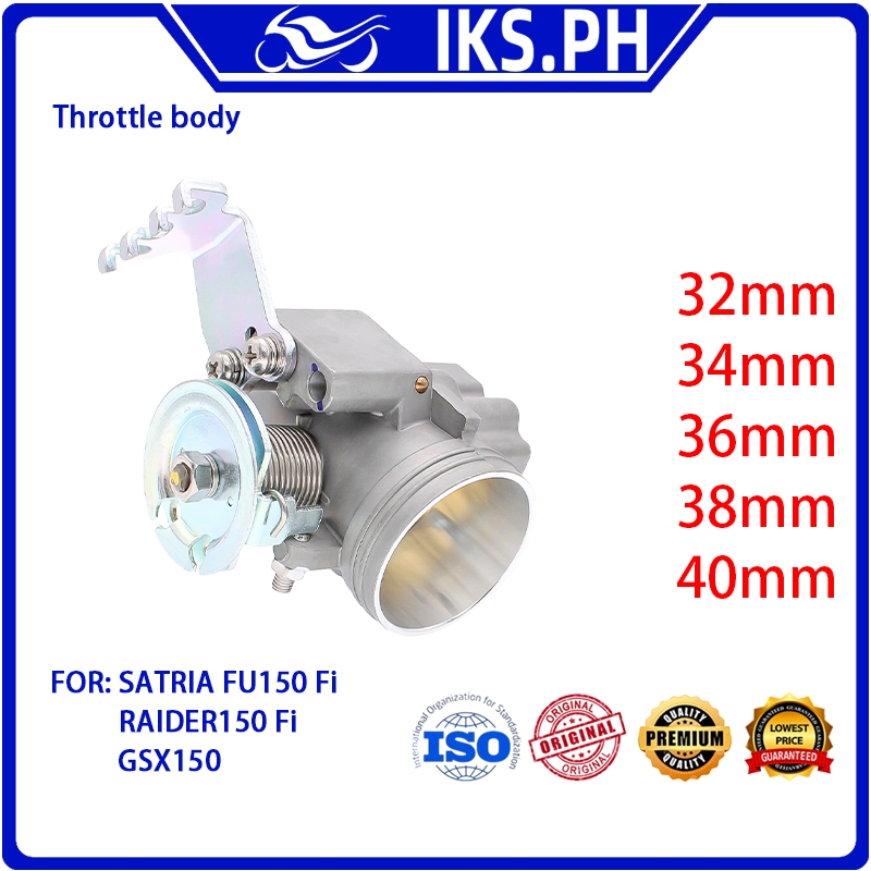 IKS Racing Họng Xăng Cho SATRIA FU150 Fi RAIDER150 Fi 32mm 34mm 36mm 38mm 40mm cho Satria150 Raider 