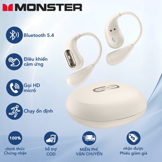 Monster AC210 OWS Bluetooth 5.4 Tai nghe Open không dây không đau/chống nước IPX5 thể thao ổn định