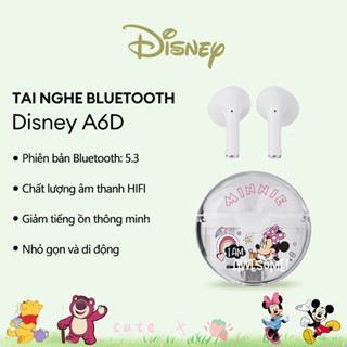Tai nghe Bluetooth Disney A6D Tai nghe không dây HIFI Âm thanh nổi Dung lượng lớn Pin HD Gọi nhỏ gọn Di động