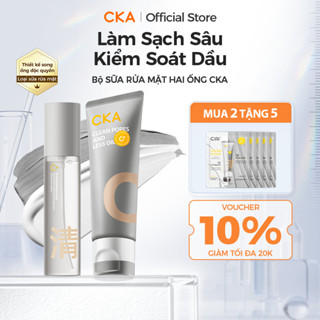 Bộ sữa rửa mặt CKA Amino Acid Kiểm Soát Dầu Dưỡng Ẩm Làm Sạch Sâu & Thu Nhỏ Lỗ Chân Lông