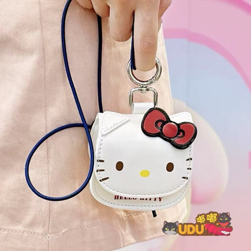 ❤️‍🔥Vận chuyển nhanh❤️‍🔥Ví tiền Hello Kitty dễ thương ngọt ngào, túi tai nghe Hello Kitty nhỏ, mặt d