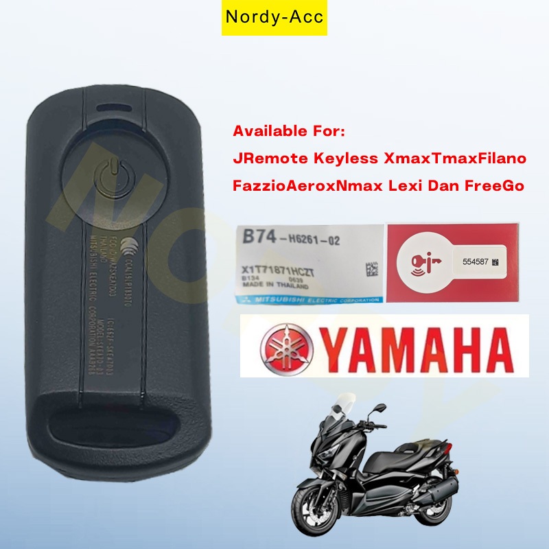 Chìa khóa nhà máy chính hãng 1: 1 Yamaha Keyless Remote Nvx Yamaha Xmax Yamaha Y16 Yamaha Remote Yam