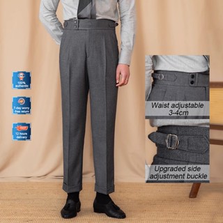Nam Cao Cấp Phù Hợp Với Quần Eo Vải Chống Nhăn Có Thể Điều Chỉnh Bốn Mùa MEASON B242