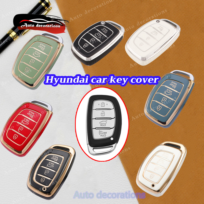 Vỏ chìa khóa điều khiển từ xa Hyundai cho Tucson / santa fe / rena / sonota / elantra / creta / ix35